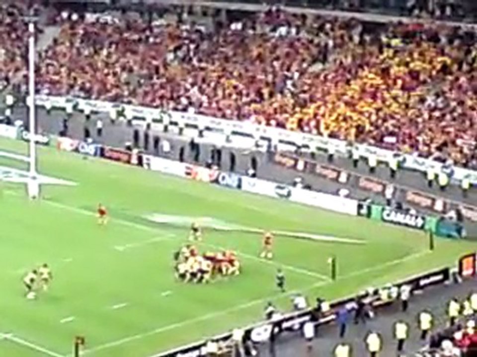 Fin du match ASM - USAP (Finale top 14 du 29/05/2010)