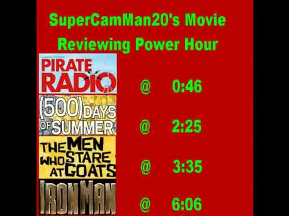 Movie Reviews 05/30/10