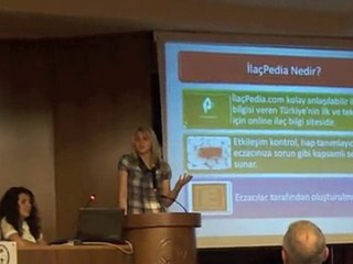 İlaçpedia.com Her Yönüyle Eczacılık Sempozyumu A.Ü. Sunumu