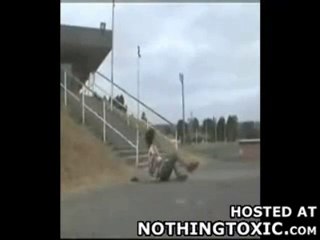 Skater Kid Mega Rail Fail