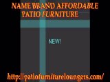 Patio Furniture Lounger