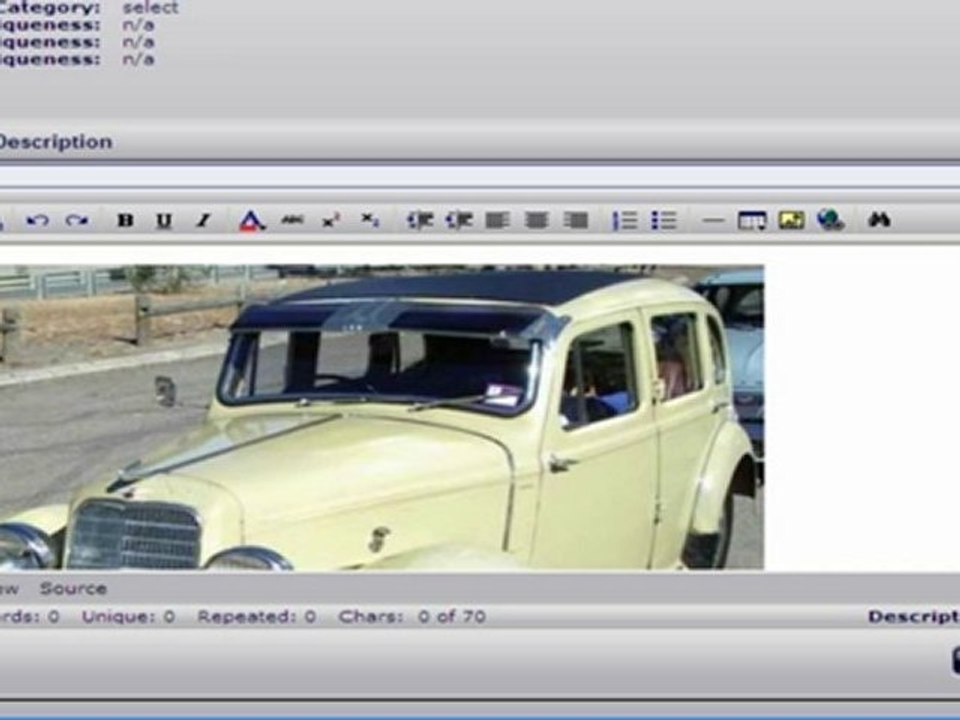 Craigslist - Create image ads - Cute Auto Poster