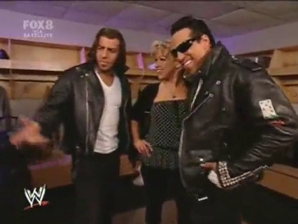 Smackdown 10.12.07 - Deuce, Domino, Cherry & Jaime Noble