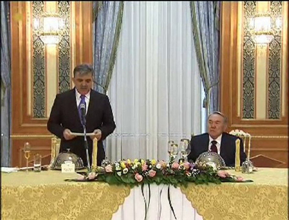 Cumhurbaşkanı Gül'ün Kazakistan Ziyareti