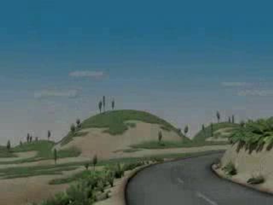 Il descend de la montagne