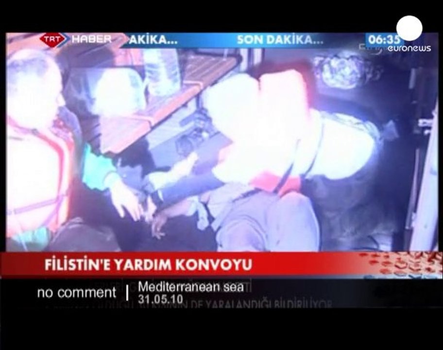 Israeli ships attack Gaza aid flotilla - no comment