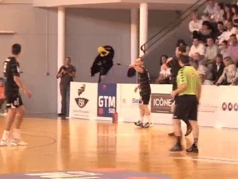 Myriam Lamare, supportrice du PAUC (Aix Handball)