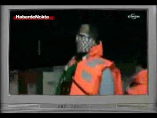 İsrailin Gazze Gemisine Saldırı Anı...