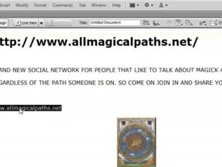new social network for people into magick chat