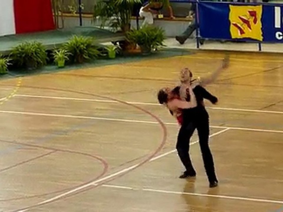 Duo Aurélie-Thomas 6ème au Championnat de France N1 2010