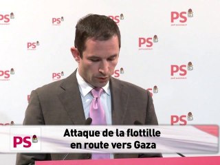 Gaza: Le PS condamne le raid sur la flotille