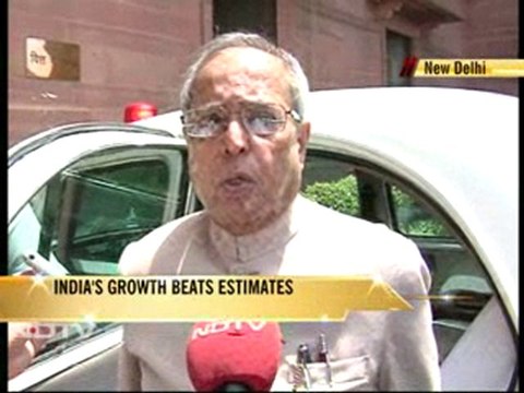 India's growth beats estimates