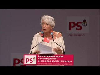 Discours de Marianne Moukomel  à la convention nationale