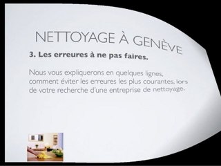 nettoyage geneve