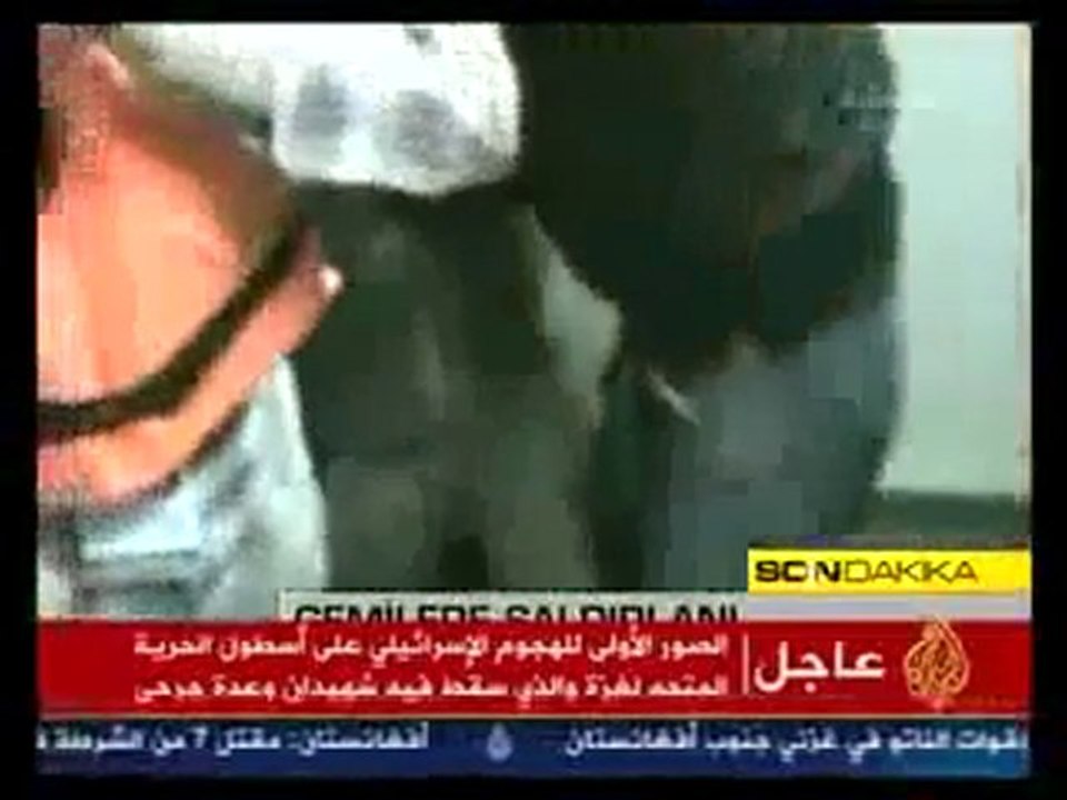 GAZA La flottille de la liberté attaquée par israel