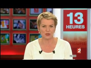 Assaut contre la flotte de la paix - JT13H (France2)
