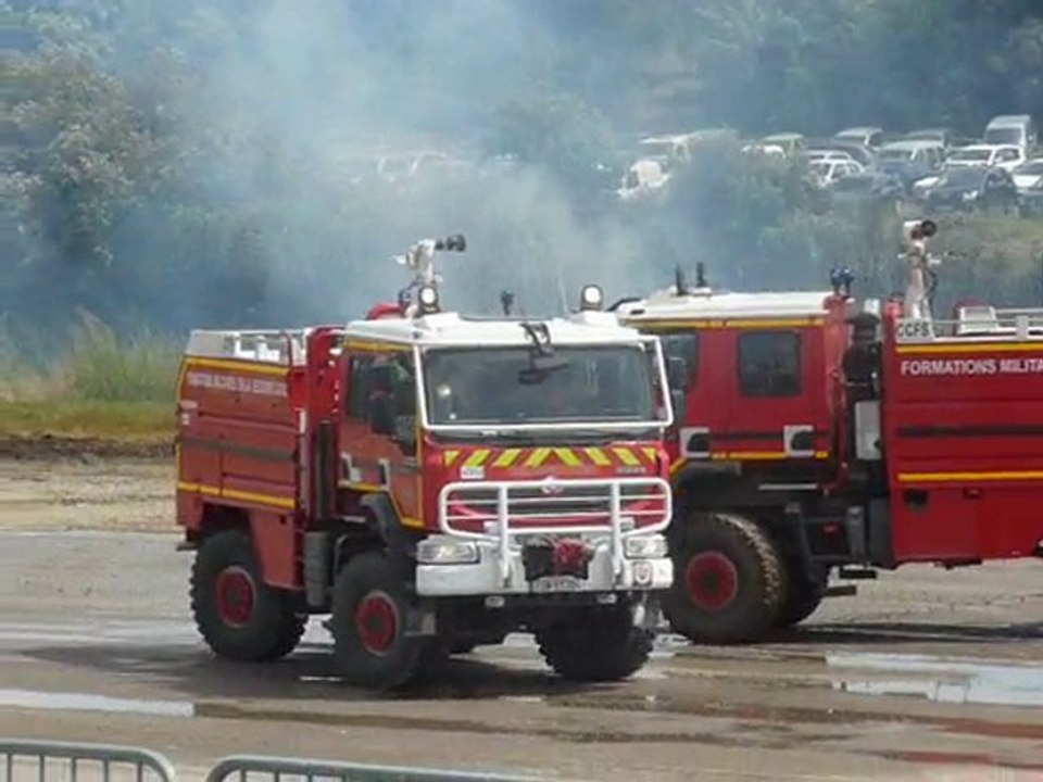 Demonstration du CCFS 6000 camion militaire de l'UIISC7