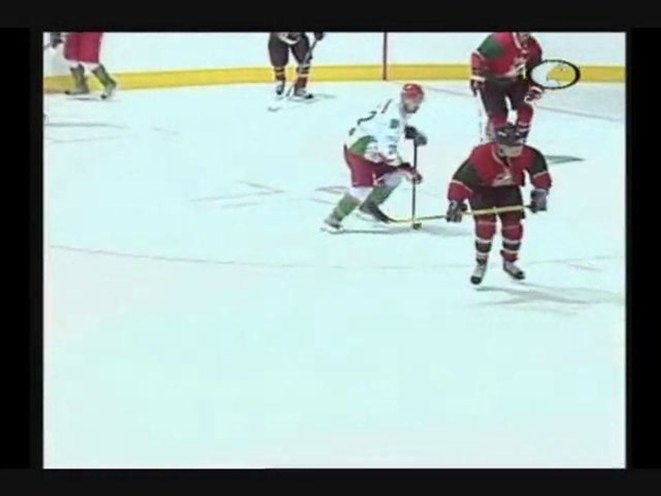 Algérie vs Maroc - But Karim Kerbouche - hockey sur glace