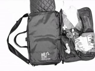 Présentation des produits MU's (sacs à langer, mode, bébé)