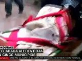 Estragos de Agatha en Guatemala y Honduras