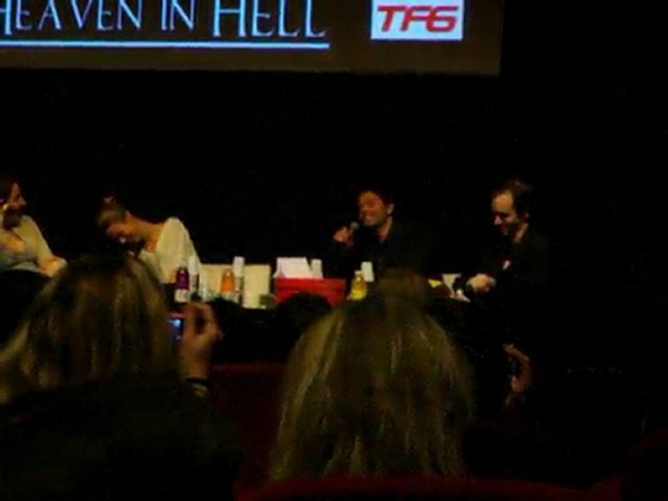 Misha Collins & Alona Tal at heaven in hell (J3ns3n69)