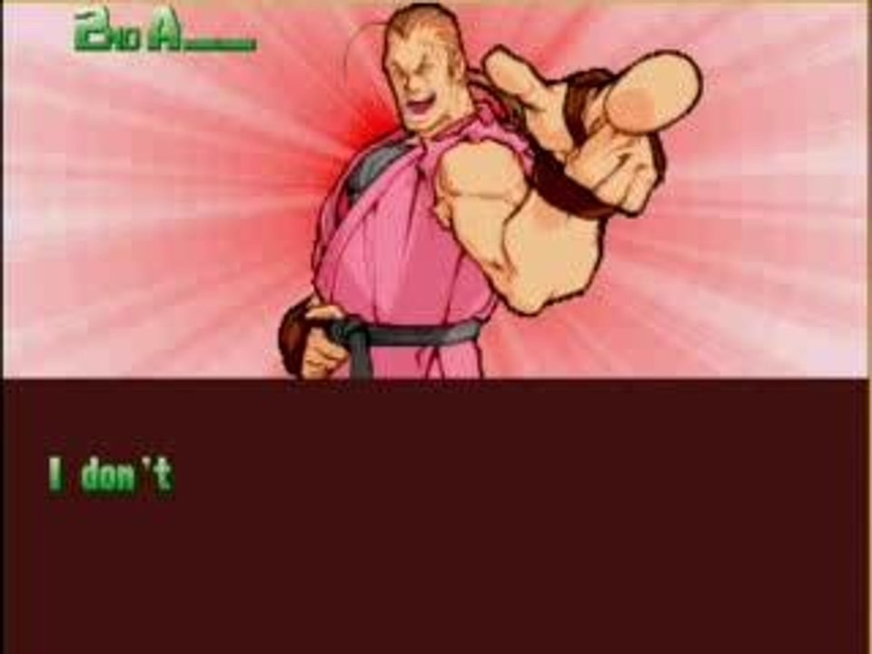 street fighter alpha 3 Dan