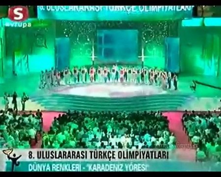 Dünya Renkleri Karadeniz halk oyunları ödül töreni