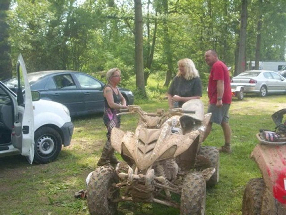 Rassemblement des ch'tis quadeurs à Thiembronne 5 juin 2010