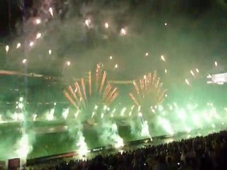 Finale top 14 2010 ASM Perpignan feu d artifice après match