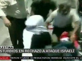 Protestas y disturbios en Cisjordania por ataque a Flota de