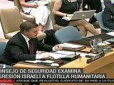 Consejo Seguridad ONU analiza agresión israelí contra Flot