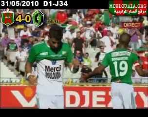 Download Video: D1-J34: MCA 4-0 MSPB Mouloudia Champion d'Algérie