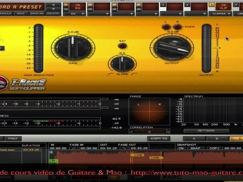 MASTERING TUTO MAO : T-Racks 3 Ik-Multimedia Partie 2