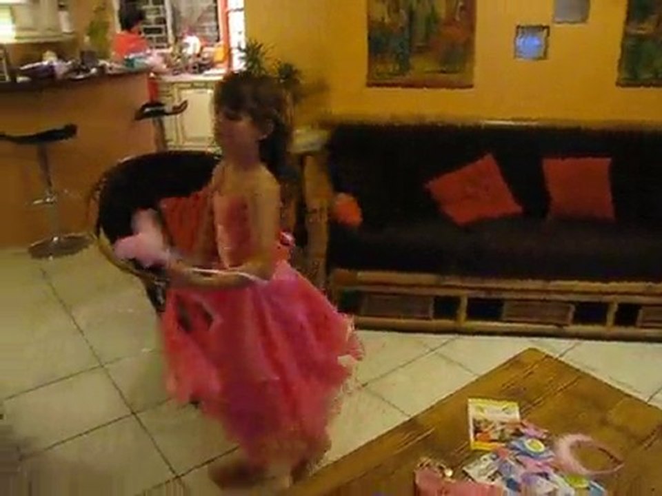 mel danse robe rose