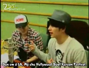 [Vietsub - 2ST] 100504 KBS Kiss the Radio_Part1