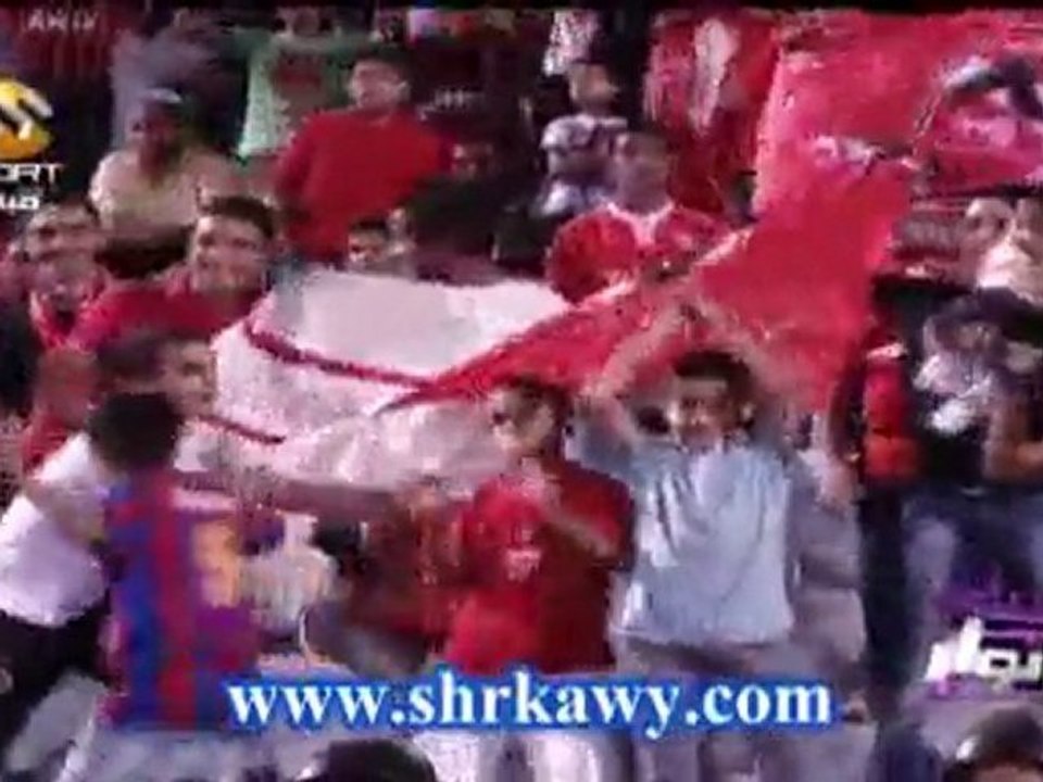 جماهير الاهلي في مباراة الاهلي وبتروجيت الكأس 2010