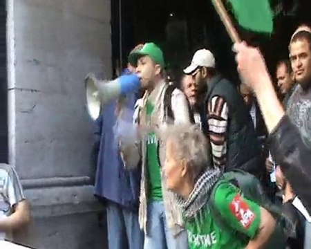 Rassemblement pour Gaza ... Lyon 31 mai 2010