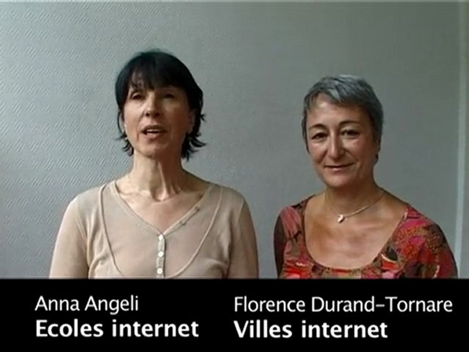 Villes Internet et Ecoles Internet - Présentation