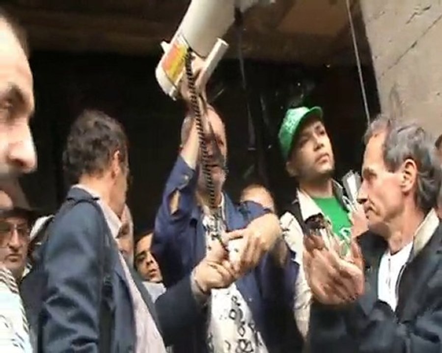 Rassemblement pour Gaza ... Lyon 31 mai 2010...2