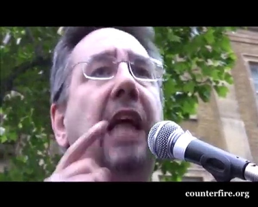 Freedom Flotilla Massacre protest | John Rees | May 2010