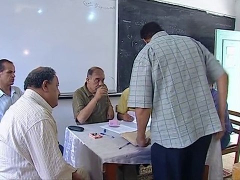 Egyptians vote in upper house election