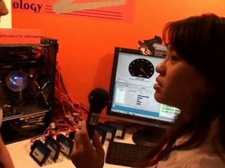 OCZ demos eight drive SSD system pushing almost 1GB/s