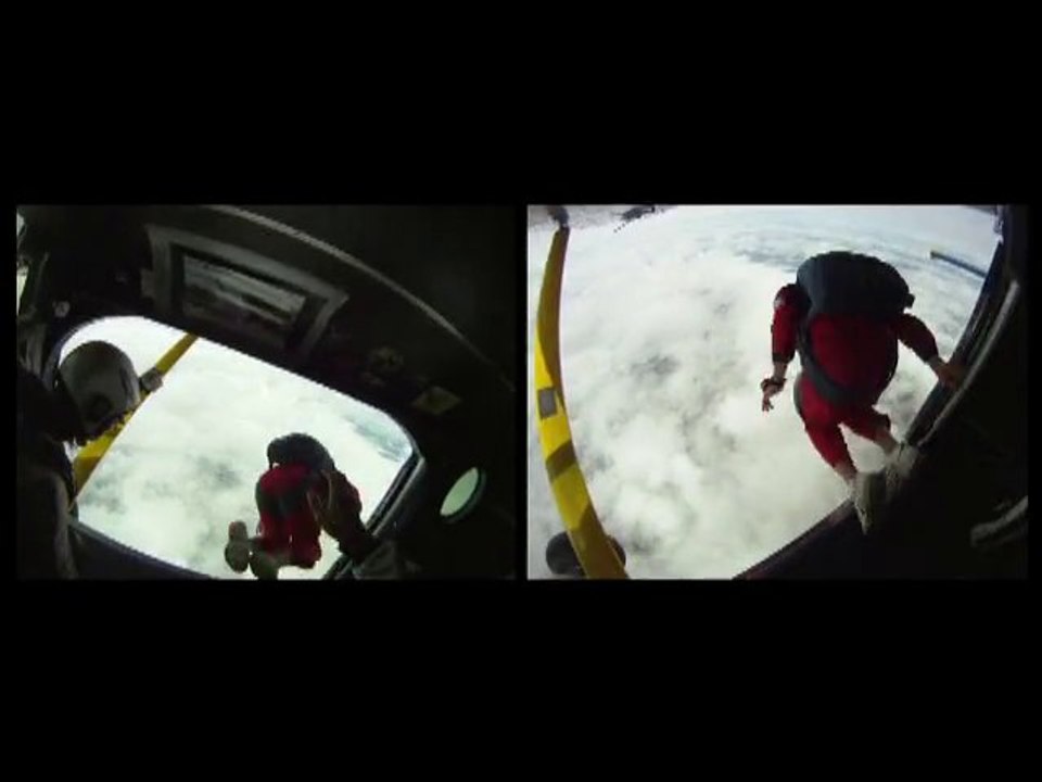 saut en parachute d'initiation avec pau-parachutisme-passion