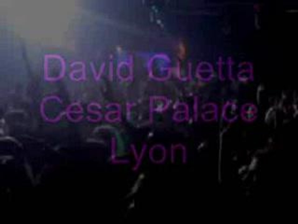 David Guetta Cesar Palace