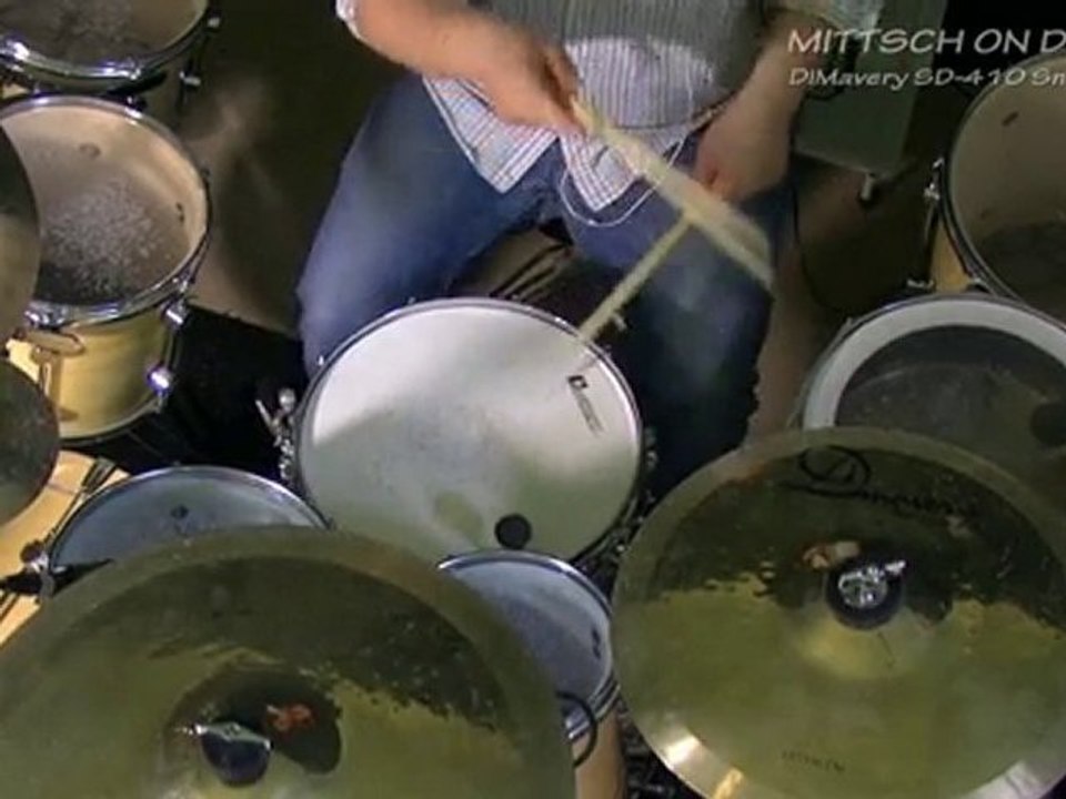 'Mittsch on Drums' DIMAVERY SD-410 Snare Drum + Play along