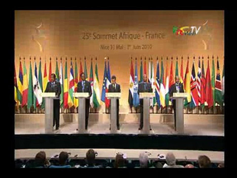 President Paul BIYA Sommet France - Afrique
