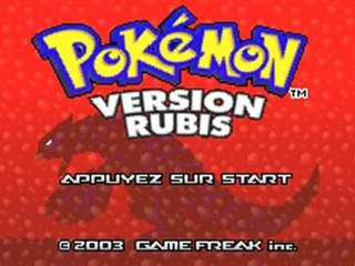Pokémon Version Rubis Intro