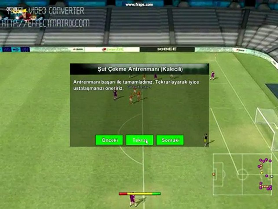 ICF Şut çekme ( kalecili) kalecide hata mı var yoksa bana mı