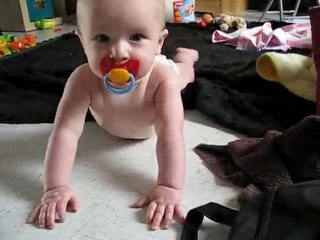 Nathan Attempting a Crawl