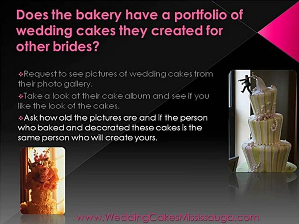 Best Mississauga Wedding Cakes - Cake Portfolio